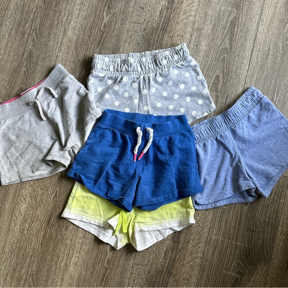 5 Girls Shorts Bundle Size 7/8